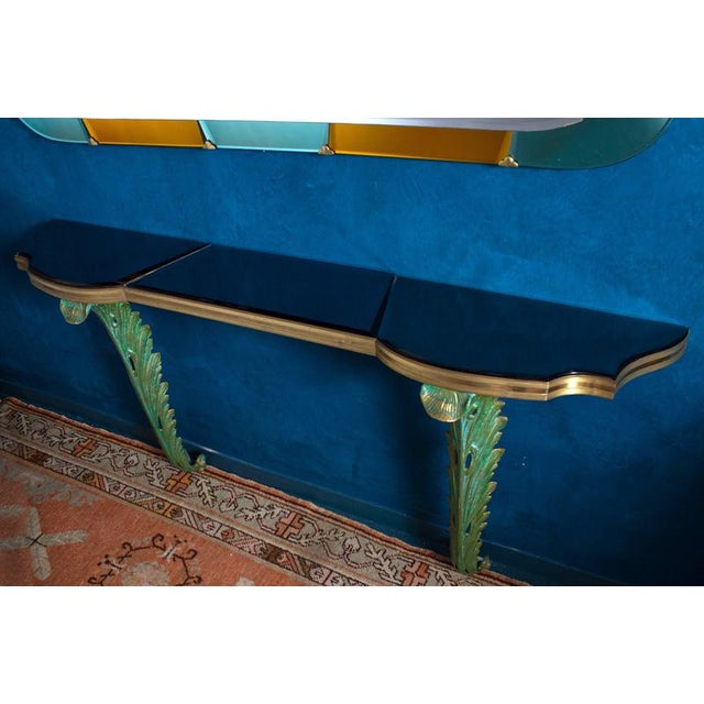 Art Deco Console Table with Matching Mirror, 1930s For Sale - Image 12 of 13