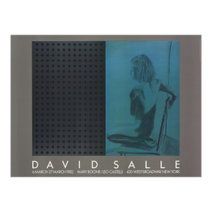 David Salle at Boone-castelli, 1982