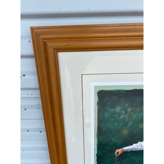 This beautiful print is a must-have for any golf enthusiast. Featuring a woman golfer “The First Tee” print signed by...