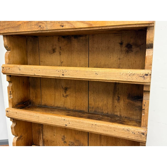 Antique European Pine Open Hutch Cupboard, Circa 1830 For Sale - Image 9 of 12