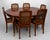 Brown Antique 19th Century Napoleon III Extendable Table with Chairs in Thuja Burl and Mahogany, France, Set of 7 For Sale - Image 8 of 8