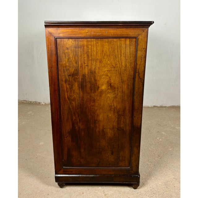 19th Century Spanish Colonial Walnut Secretary Chest With Fall Front Desk For Sale - Image 13 of 18