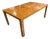 1970s Burlwood Parsons Table by Edward Wormley for Dunbar For Sale