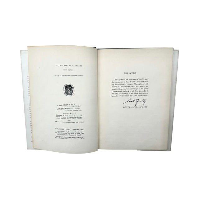 Croquet Rules and Strategy for Home Play by Paul Brown 1957 Book For Sale - Image 4 of 12