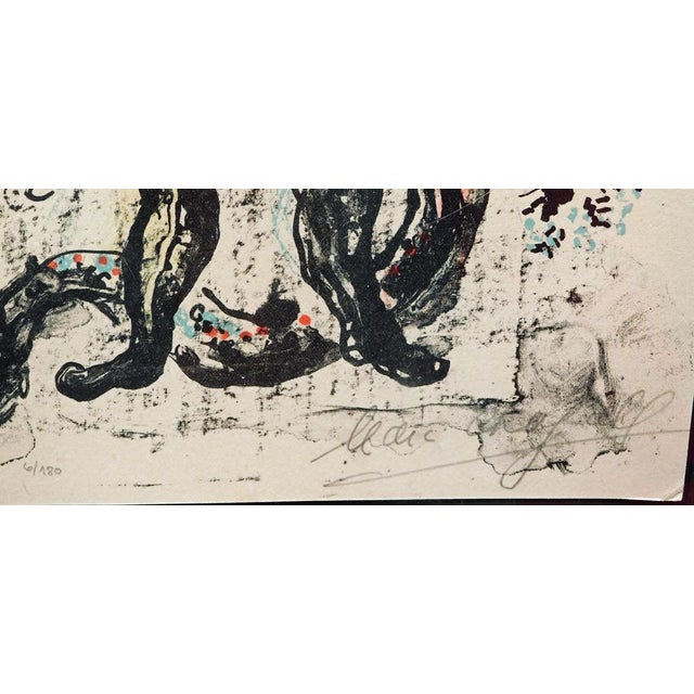 Marc Chagall Mark Chagall "The Fairy and the Kingdom"La Feerie Et Le Royaume Lithograph For Sale - Image 4 of 9