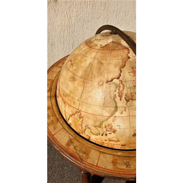 Library Terrestrial Globe on Stand, Early 20th Century For Sale - Image 16 of 16