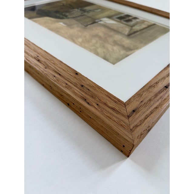 2020s Andrew Wyeth’s “Early October” Framed in American Chestnut For Sale - Image 5 of 9