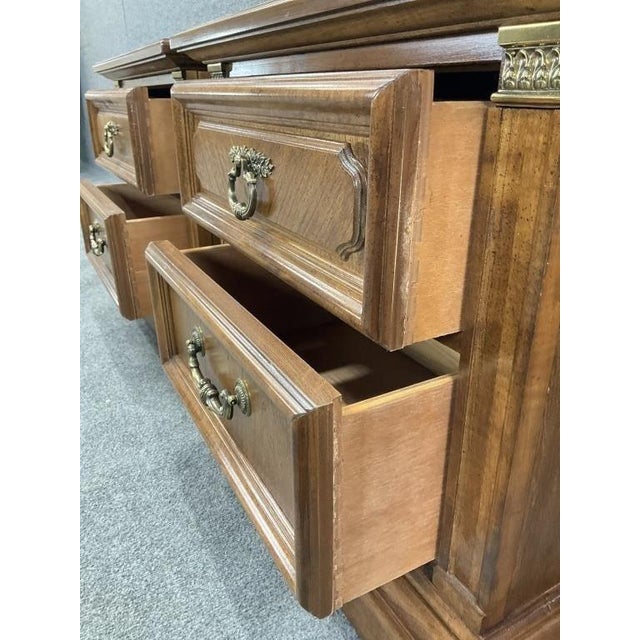 An extraordinary 18th-century oak bureau bookcase or secretary, dating to approximately the last quarter of the 1700s....