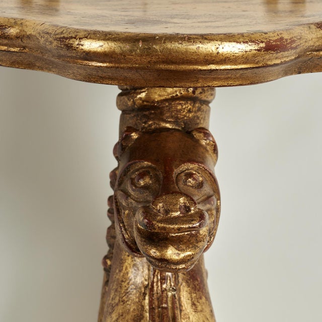 Wood Group of Four Antique Italian Seahorse Wall Brackets For Sale - Image 7 of 12