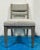 Stylish and versatile Modern Casual Gray Slat Back Dining Chairs Set of 8, showroom floor samples