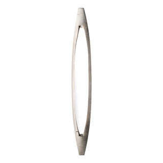 Model 2254 Wall Lamps in Nickel-Plated Brass and Satin Glass by Max Ingrand for Fontana Arte, 1950s-1960s, Set of 2 For Sale