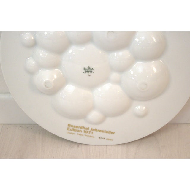 Rosenthal Vintage Plate by Tapio Wirkkala for Rosenthal, 1971 For Sale - Image 4 of 5