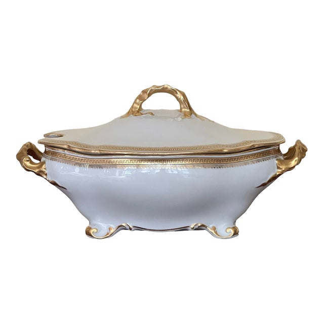 Limoges Soup Tureen, C. 18911921 Chairish