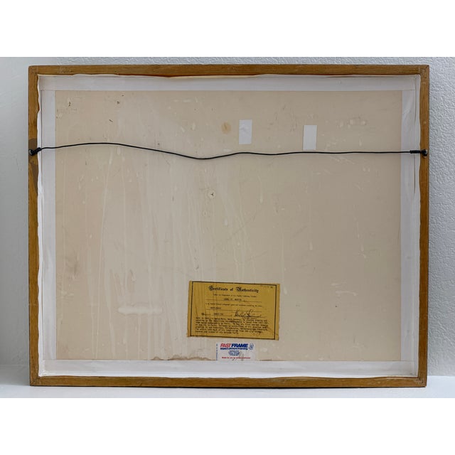 Rolf Rafflewski Paris La Pointe De Ile San Louis Signed Lithograph For Sale In Los Angeles - Image 6 of 9