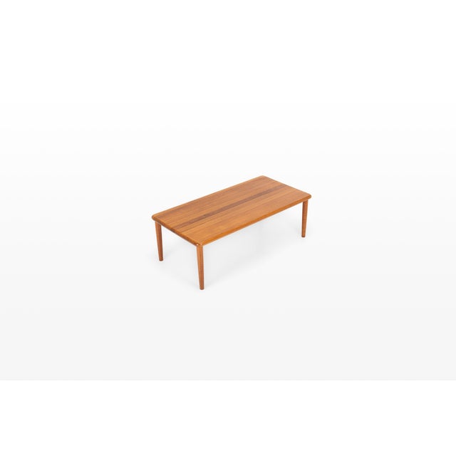 Rectangular Coffee Table by Glostrup Møbelfabrik, 1960s For Sale - Image 4 of 8