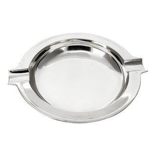 Tiffany & Co. Modernist Sterling Silver Cigar / Cigarette Ashtray For Sale