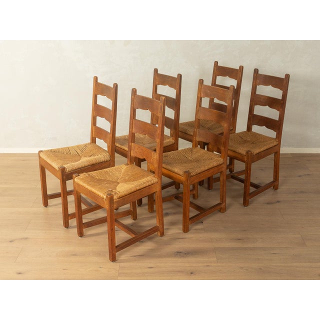 Brutalist Dining Chairs, Set of 6 For Sale - Image 9 of 9