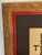 Folk Art 1960s American Folk Art Handstitched Sample Framed For Sale - Image 3 of 3