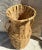 Farmhouse Vintage Split Bamboo/Rattan Floor Vase For Sale - Image 3 of 5