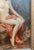 Textile 20th Century Oil Painting of a Nude Redhead by Joseph Tomanek For Sale - Image 7 of 12
