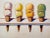 Wood Wayne Thiebaud Vintage 1990 Pop Art Lithograph Print Framed Museum Poster " Four Ice Cream Cones " 1964 For Sale - Image 7 of 15