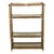 Vintage Boho Shelf Bookcase Bamboo and Smoked Glass, 1960s For Sale - Image 3 of 18