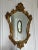 Circa 1920-30’s stunning French mirror , detailed carving featuring a shell covered in Gilt all over
