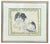 Victorian English Style Signed & Framed Dog Watercolors Spaniel and Pomeranian - Set of 2 For Sale In Atlanta - Image 6 of 7