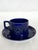 Vintage Portmeirion Totem Coffee Service in Deep Blue Ceramic by Susan Williams-Ellis, 1966, Set of 15 For Sale - Image 11 of 18