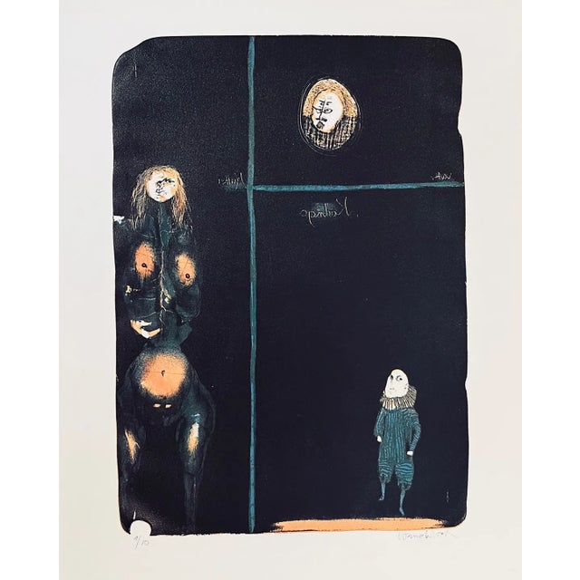 Paul Wunderlich 3 Rodrigo Et Ses Parents 1974 For Sale