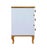 Wood Mid-Century Scandinavian Painted Birch Chest of Drawers, 1960 For Sale - Image 7 of 9