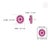 Luxury 10.21ct Ruby Bloom Diamond Halo Statement Stud Earrings in 14k Gold- A Pair For Sale - Image 12 of 16