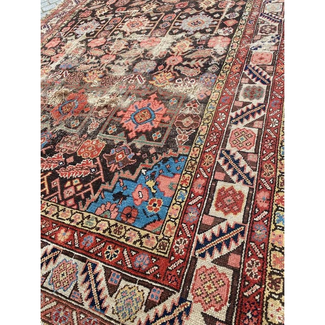 Antique Distressed Kurdish Northwest Rug, 1890s For Sale - Image 18 of 18