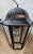 Pair of lanterns from the 1940s, Repainted satin black epoxy, new electrification, ready to install! Up to 250V (Europe/UK...