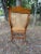 Late 19th Century Cane Back Tiger Maple Rocking Chair For Sale In Portland, OR - Image 6 of 7