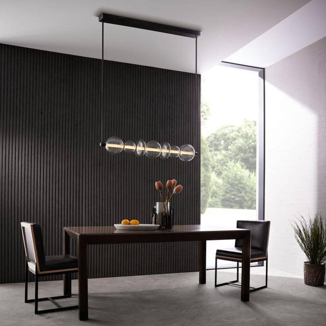 Modern Arteriors Home Raphael Linear Chandelier For Sale - Image 3 of 10