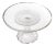Mid 19th Century American Pressed Flint Glass Pastry Stand For Sale