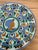 Vintage Spanish Polychrome Round Heavy Serving Plate, Marked to Underside For Sale In Los Angeles - Image 6 of 7