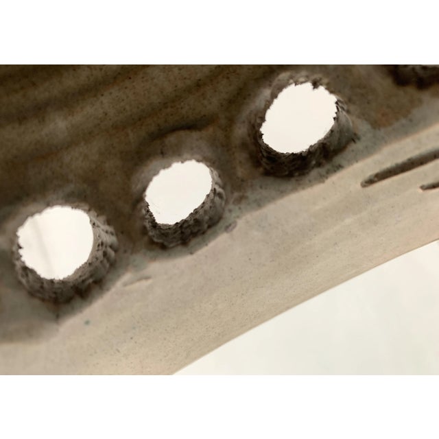 Mid-Century Modern Danish Brutalist Ceramic Pendant from Judi Kunst For Sale - Image 12 of 18