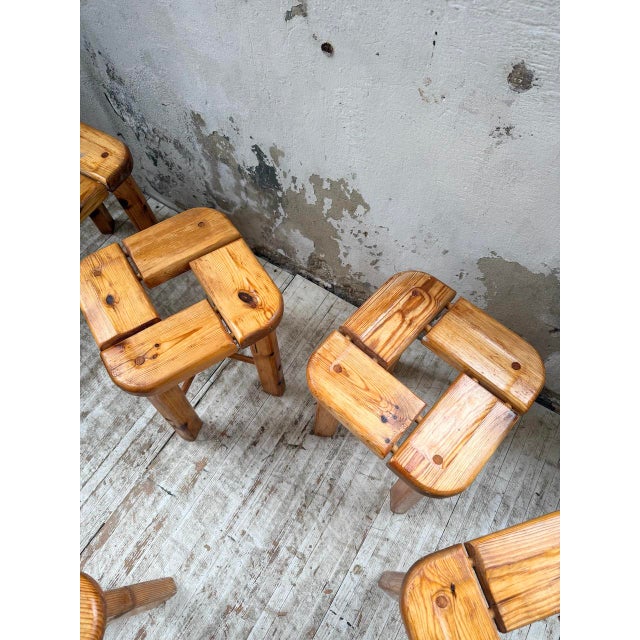 Stools by Olof Ottelin, Finland, 1950, Set of 6 For Sale - Image 15 of 18