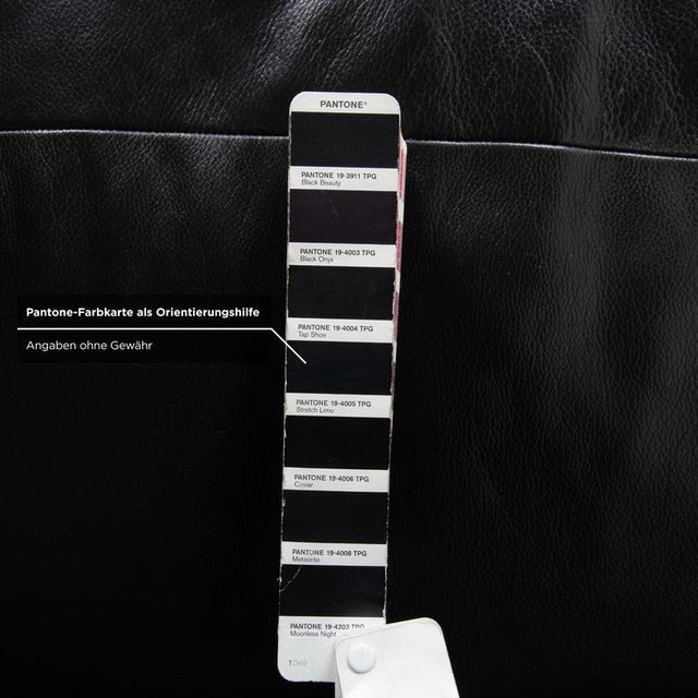 Zurich 2-Seater Sofa in Black Leather from BoConcept For Sale - Image 11 of 16