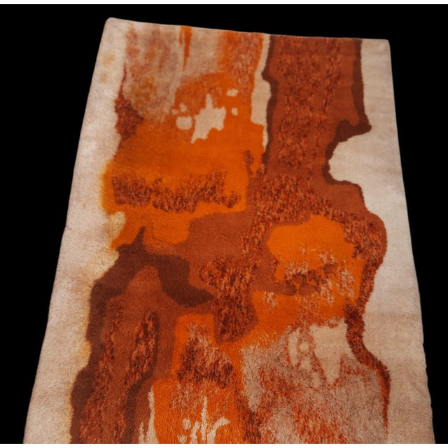 Rug with Abstract Composition from Desso, 1950s For Sale - Image 6 of 14