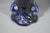 Art Deco 1920s Belgian Art Deco Thulin Model 1943 Blue Drip Glaze Ceramic Vase For Sale - Image 3 of 11