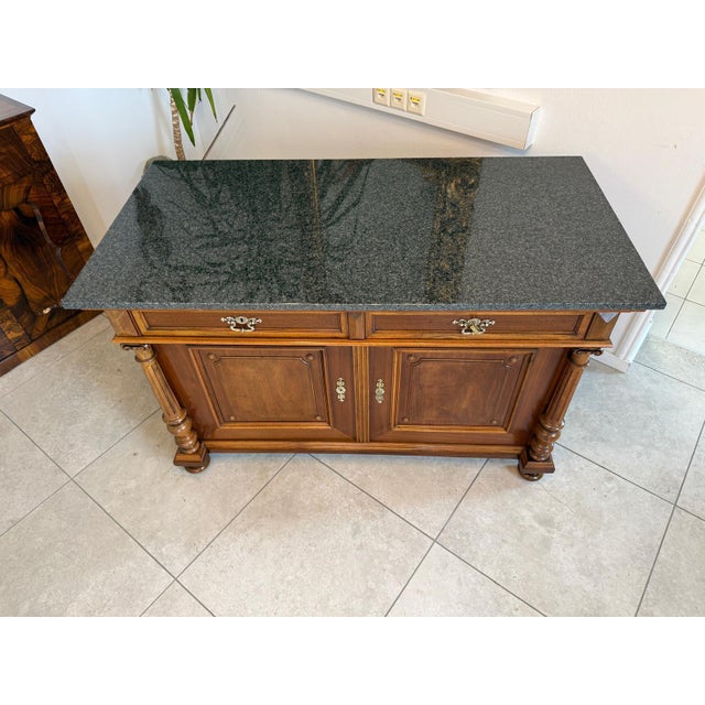Antique Gründerzeit Column Sideboard For Sale - Image 6 of 13