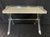 Mid-Century Modern Lucite X Base Tray Coffee Table For Sale - Image 3 of 6