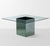 Vintage Block Table with Mirrored Glass Base and Glass Top by Nanda Vigo for Acerbis, 1970s For Sale - Image 6 of 6