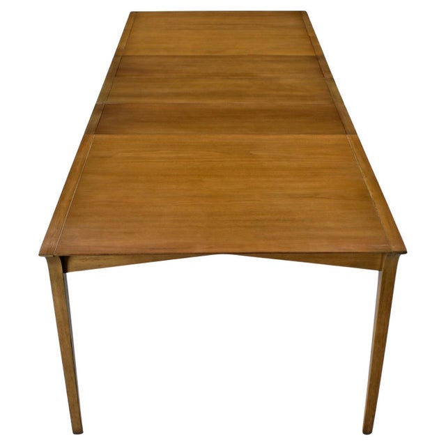 1950s 1950's Drexel Profile K44 Extending Dining Table by John Van Koert For Sale - Image 5 of 12