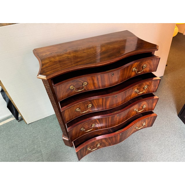 Burton Ching Georgian Chest of Drawers, Circa 2002 For Sale - Image 4 of 12