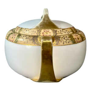 Antique Rc Nippon Porcelain Handled Serving Bowl