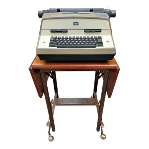 1970s Ibm Electric Typewriter on Stand